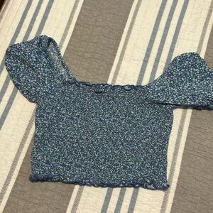 Aerie Floral Crop Top!